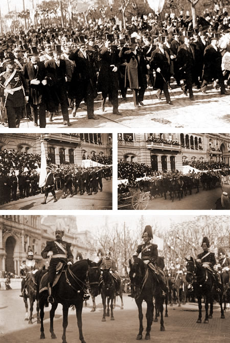 Festejo del primer centenario en 1916